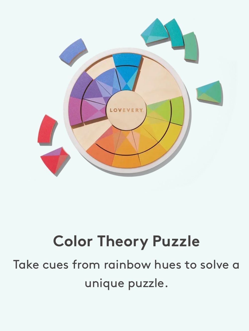 Lovevery Color Theory Puzzle - Multicolor Kids Toy